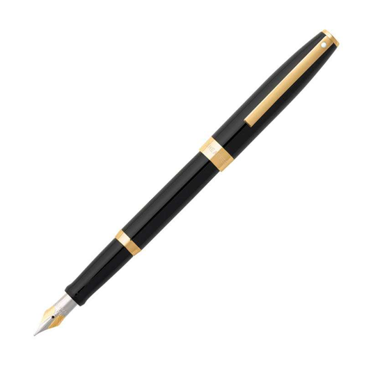 Sheaffer Sagaris Black/Gold Fountain Pen