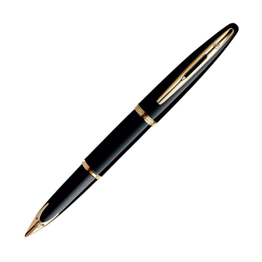 Waterman Carene Black Sea Gold Trim Fountain Pen